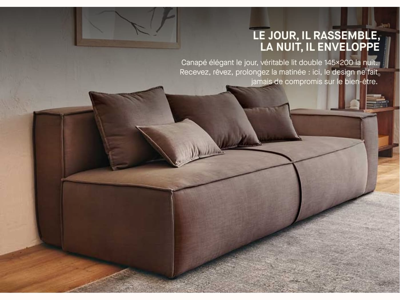 Divano letto FOLIA
