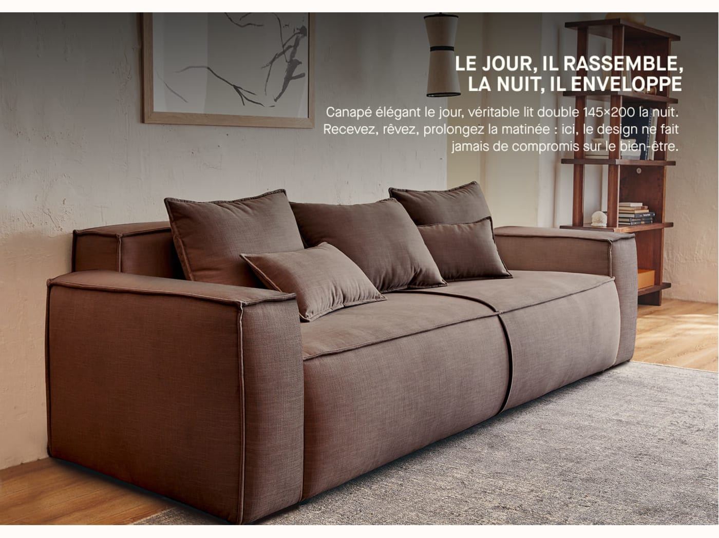 Divano letto FOLIA