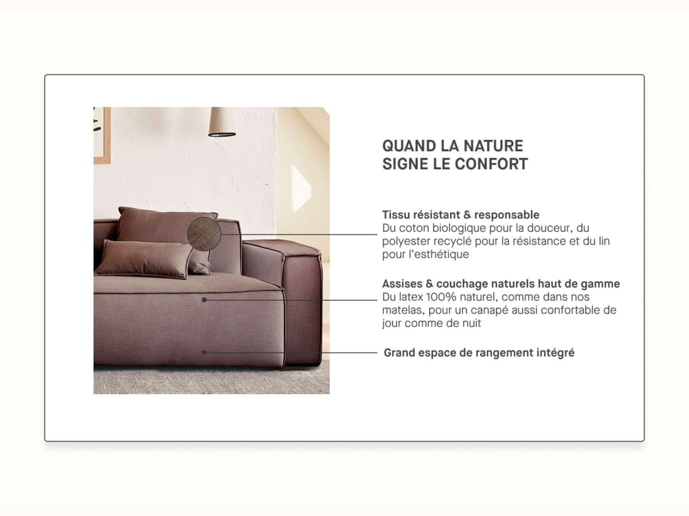 Divano letto FOLIA