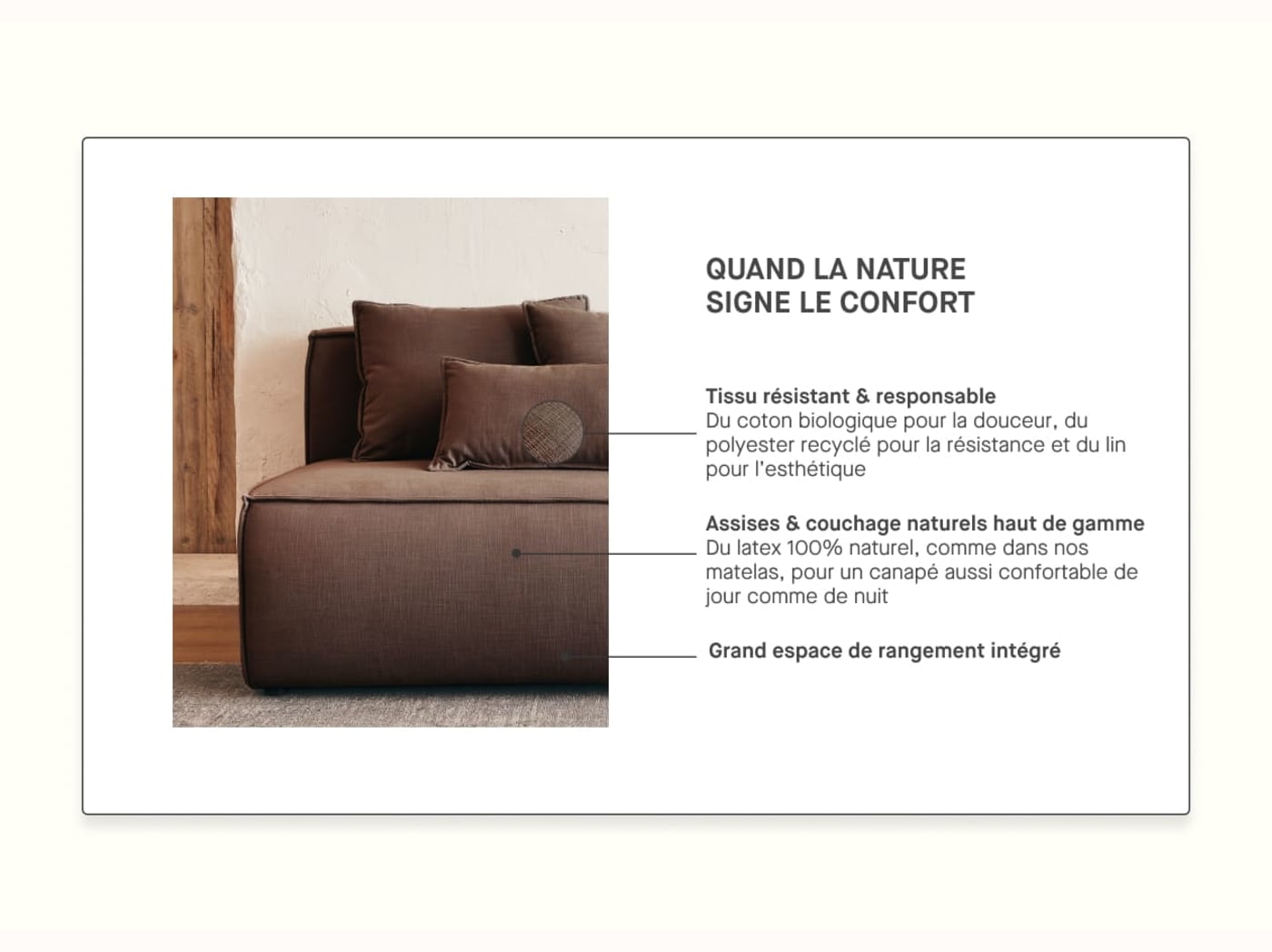 Divano letto FOLIA