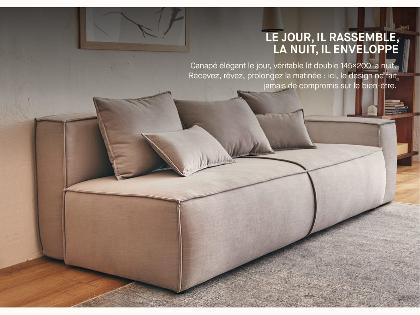 Divano letto FOLIA