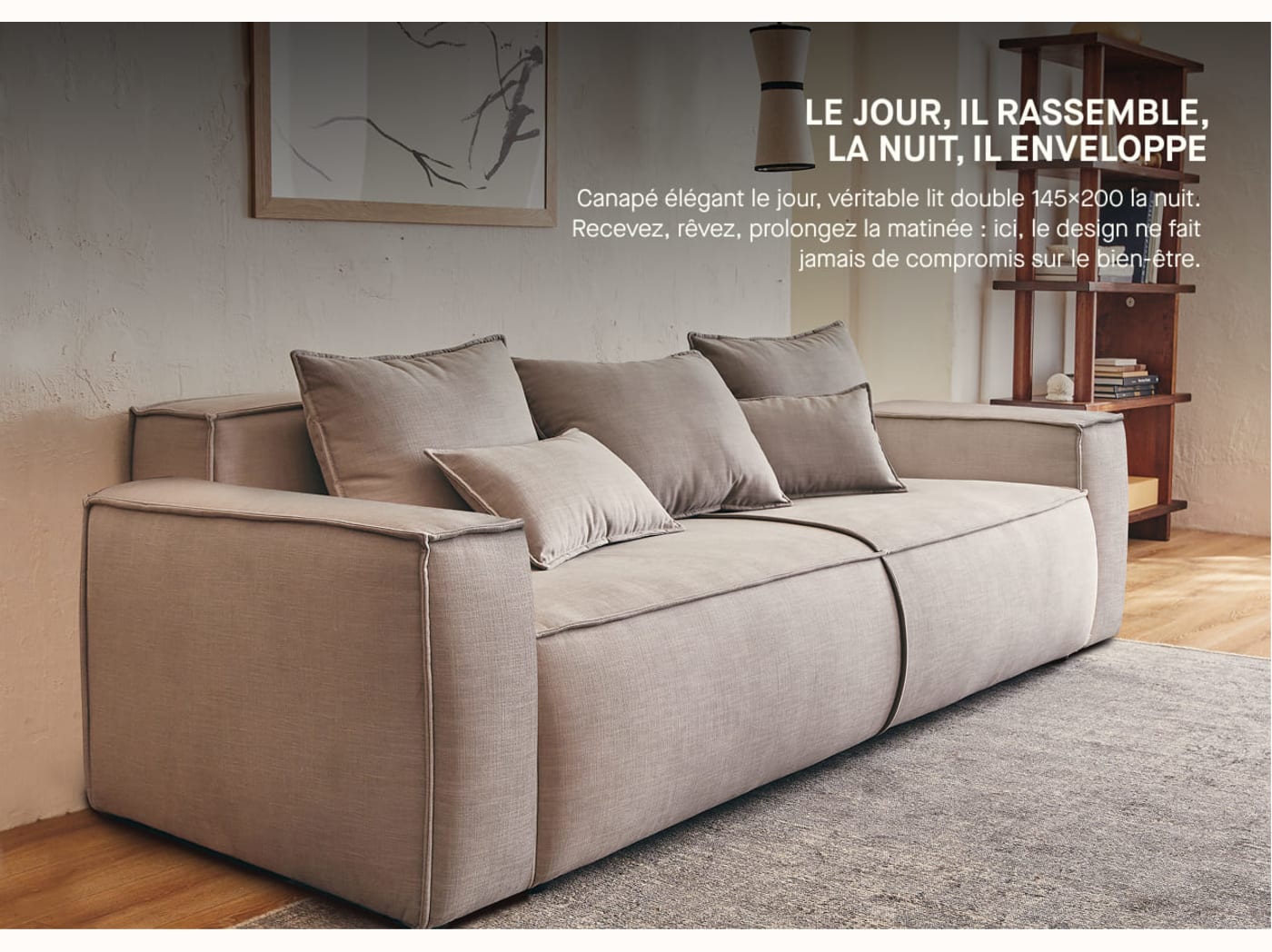 Divano letto FOLIA