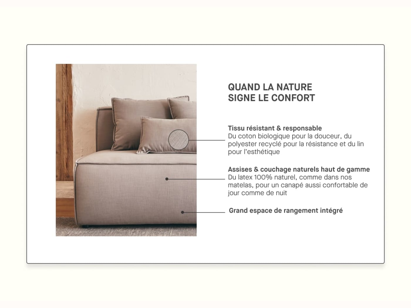 Divano letto FOLIA