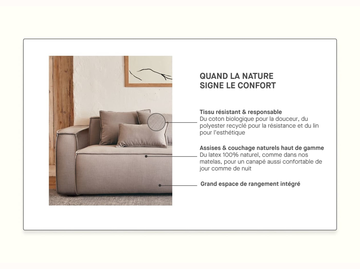 Divano letto FOLIA