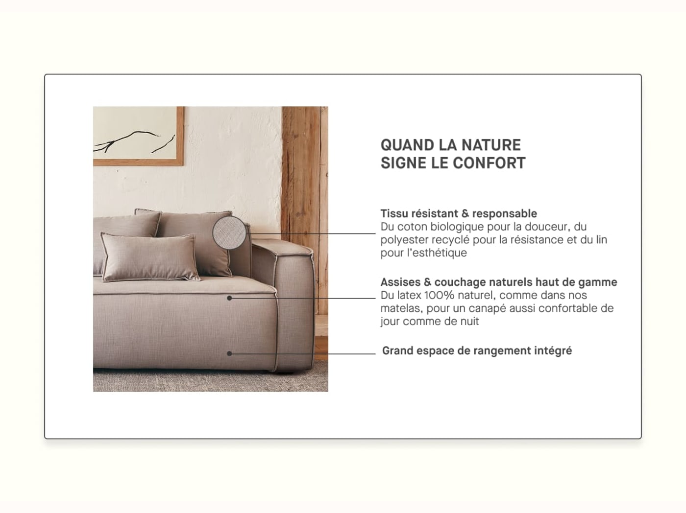 Divano letto FOLIA