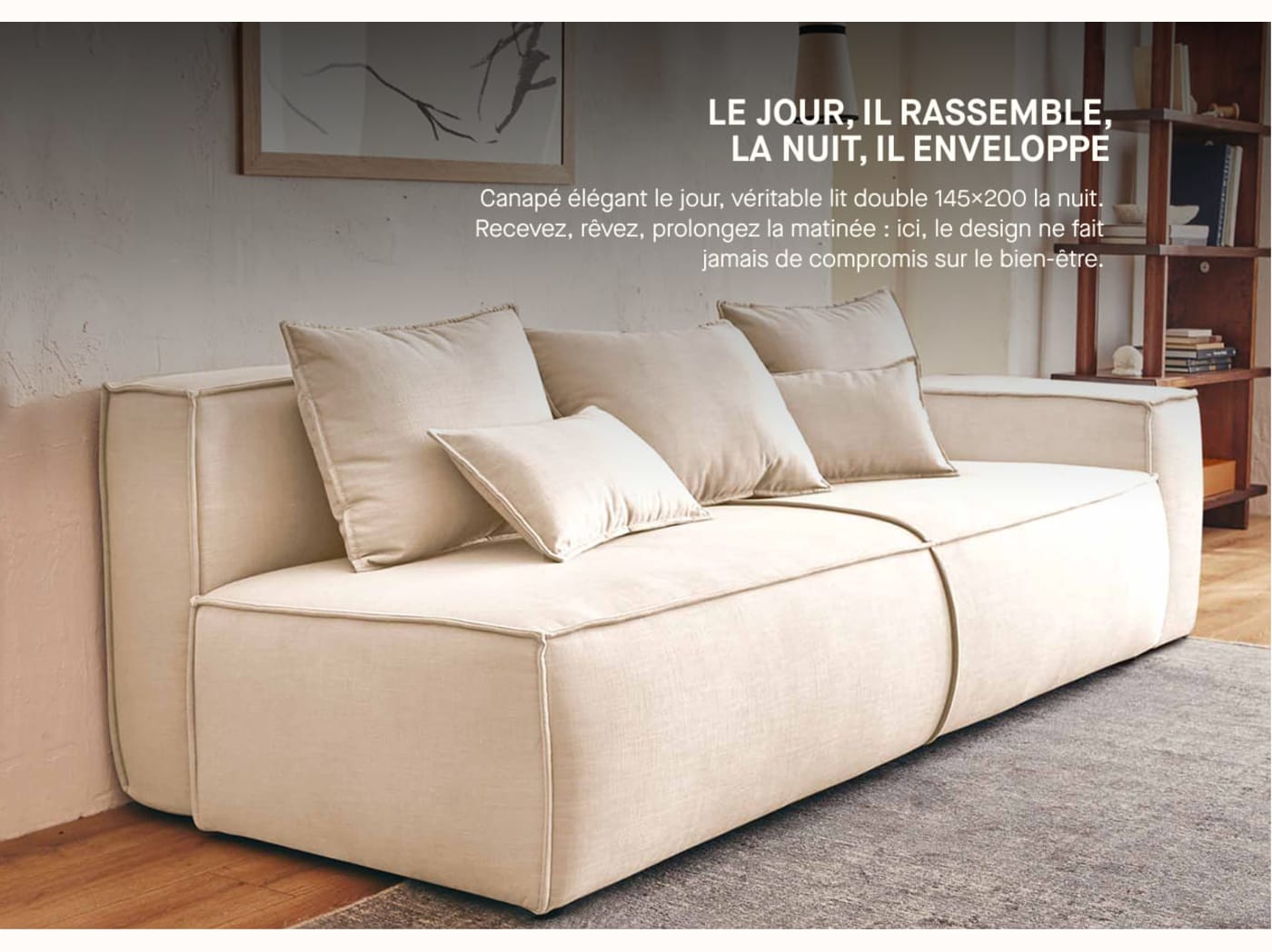 Divano letto FOLIA