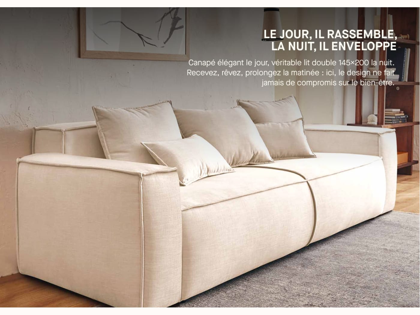 Divano letto FOLIA