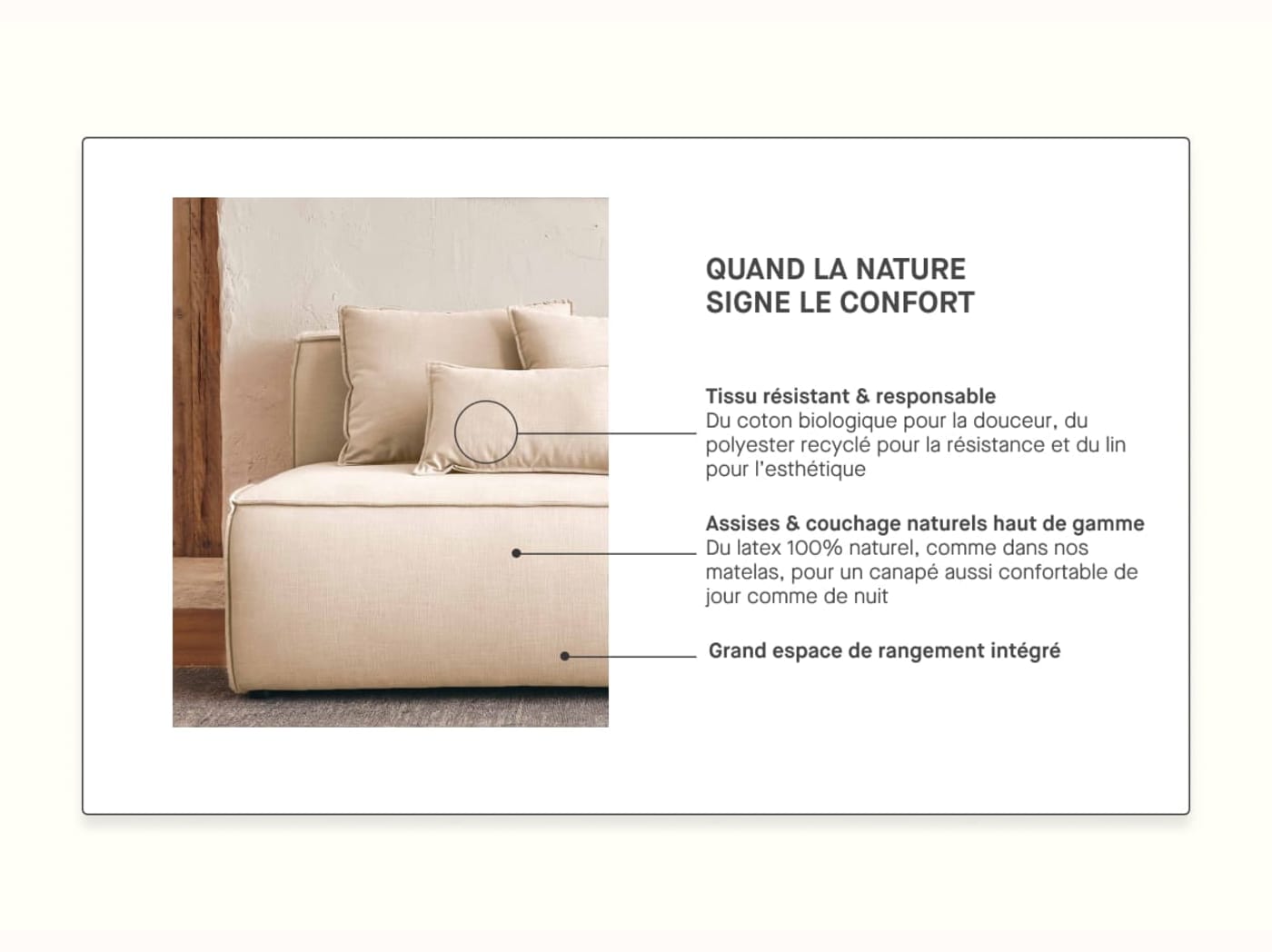 Divano letto FOLIA