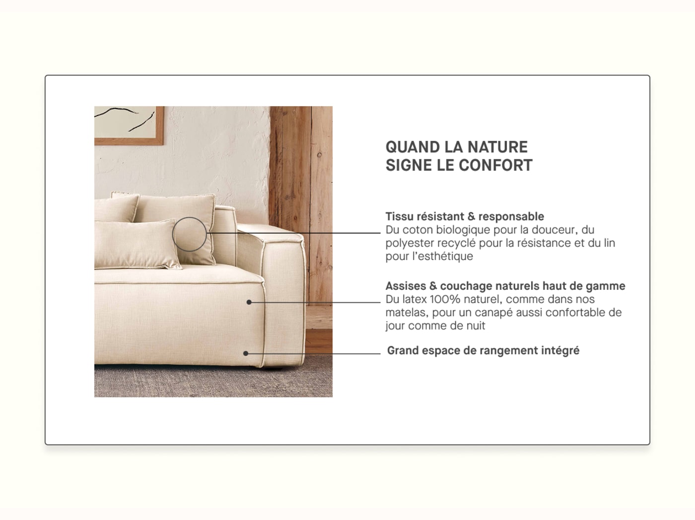 Divano letto FOLIA