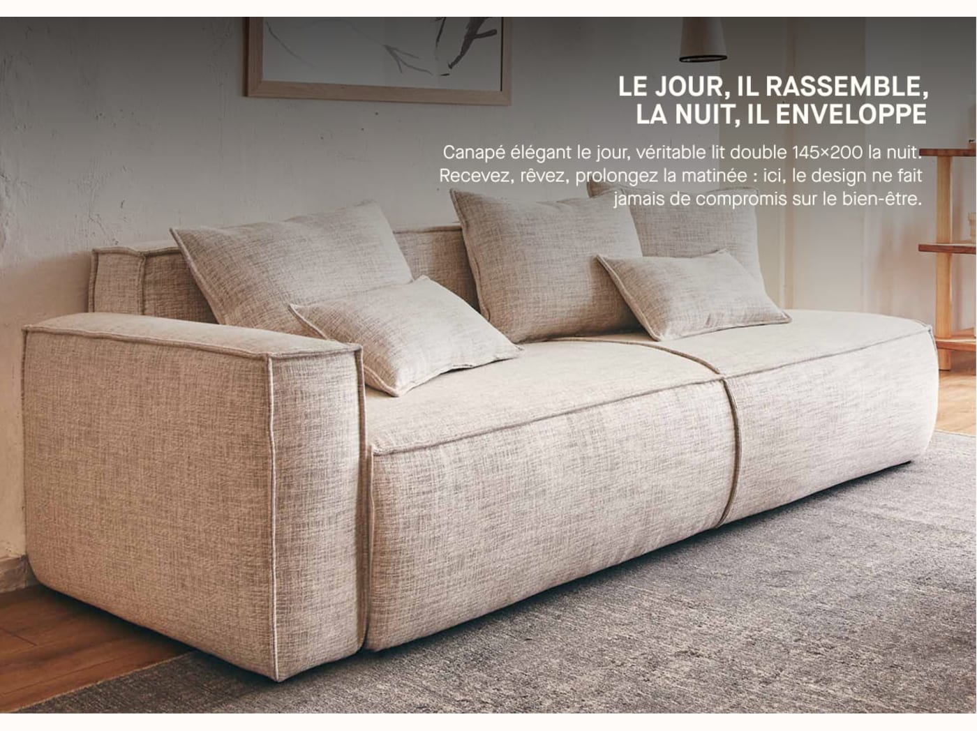 Divano letto FOLIA