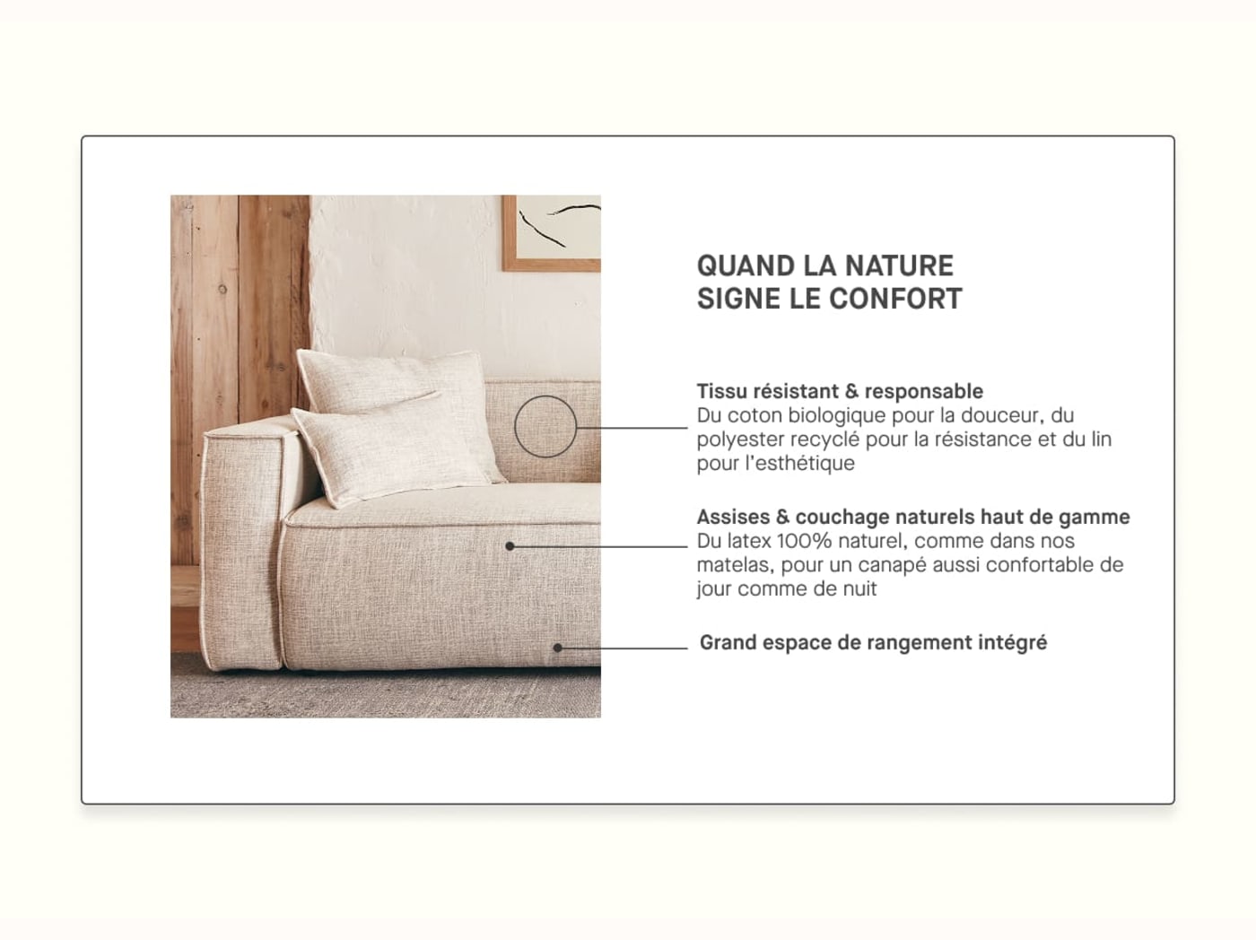 Divano letto FOLIA