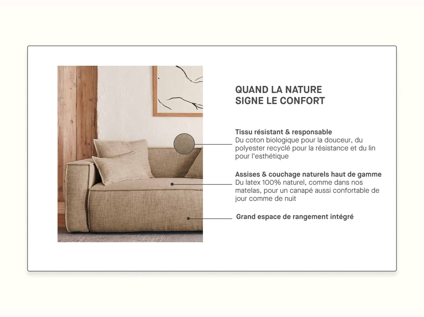 Divano letto FOLIA
