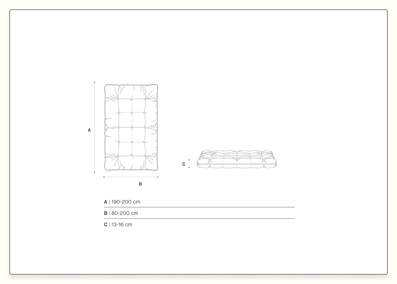 Futon naturale