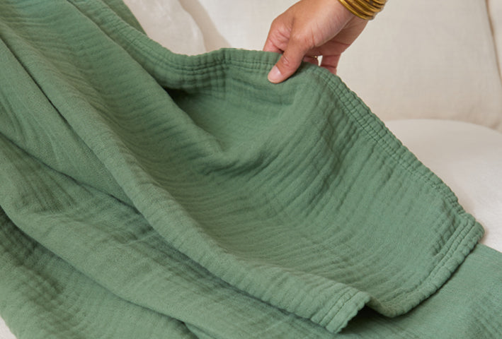 Coperta in garza di cotone biologico TIO