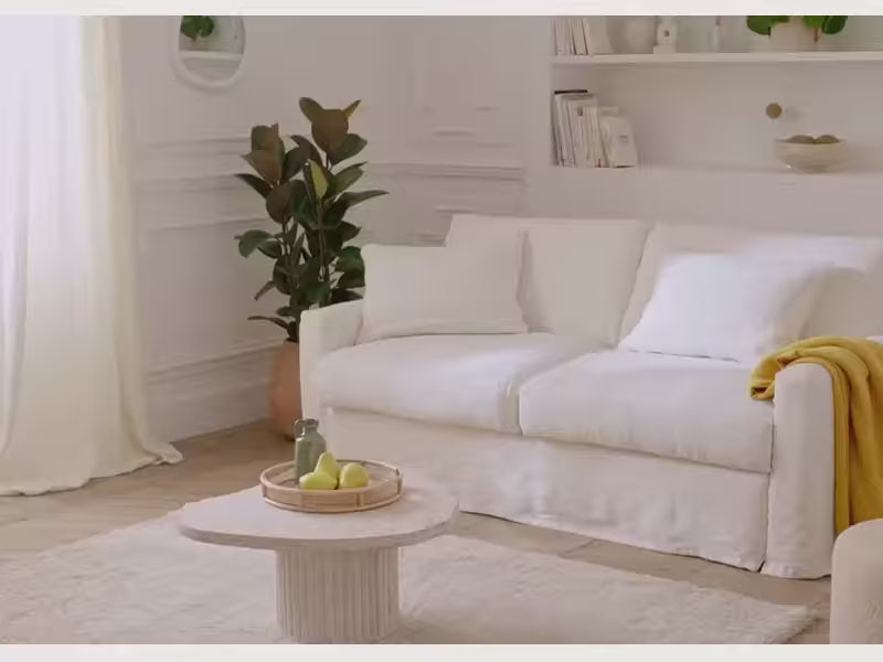 Carica il video: Divano letto in lino PALM