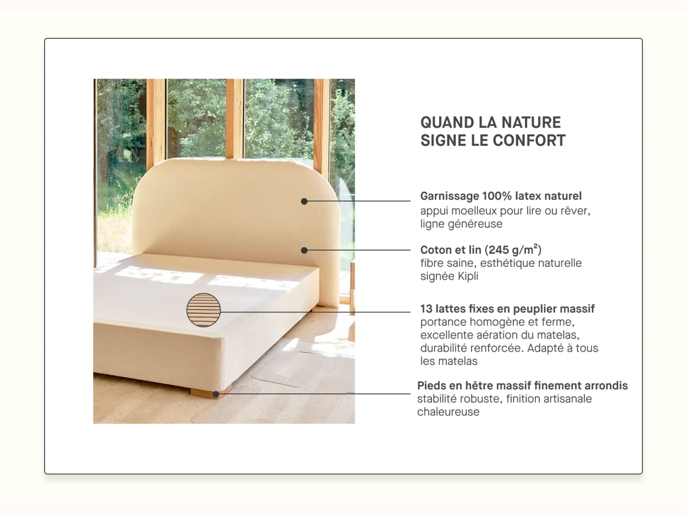 Rete imbottita premium - LE LAC