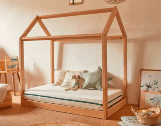 Cama Casita Madera