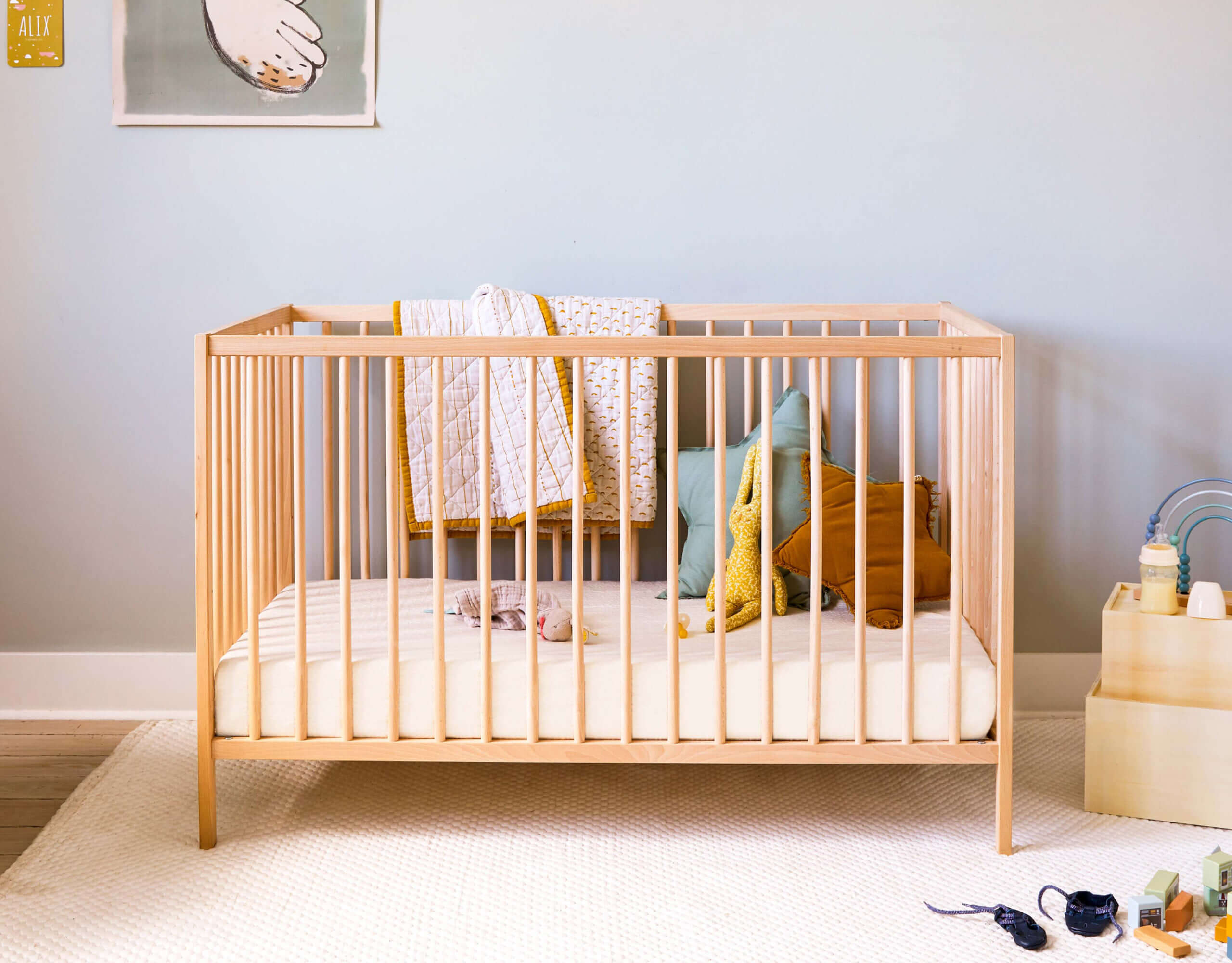 Pielsa Baby | Couette pour lit 100 x 120 cm, bébé en Fibre 300 g hygiénique  et Respirante, Couette pour lit bébé Automne/Hiver