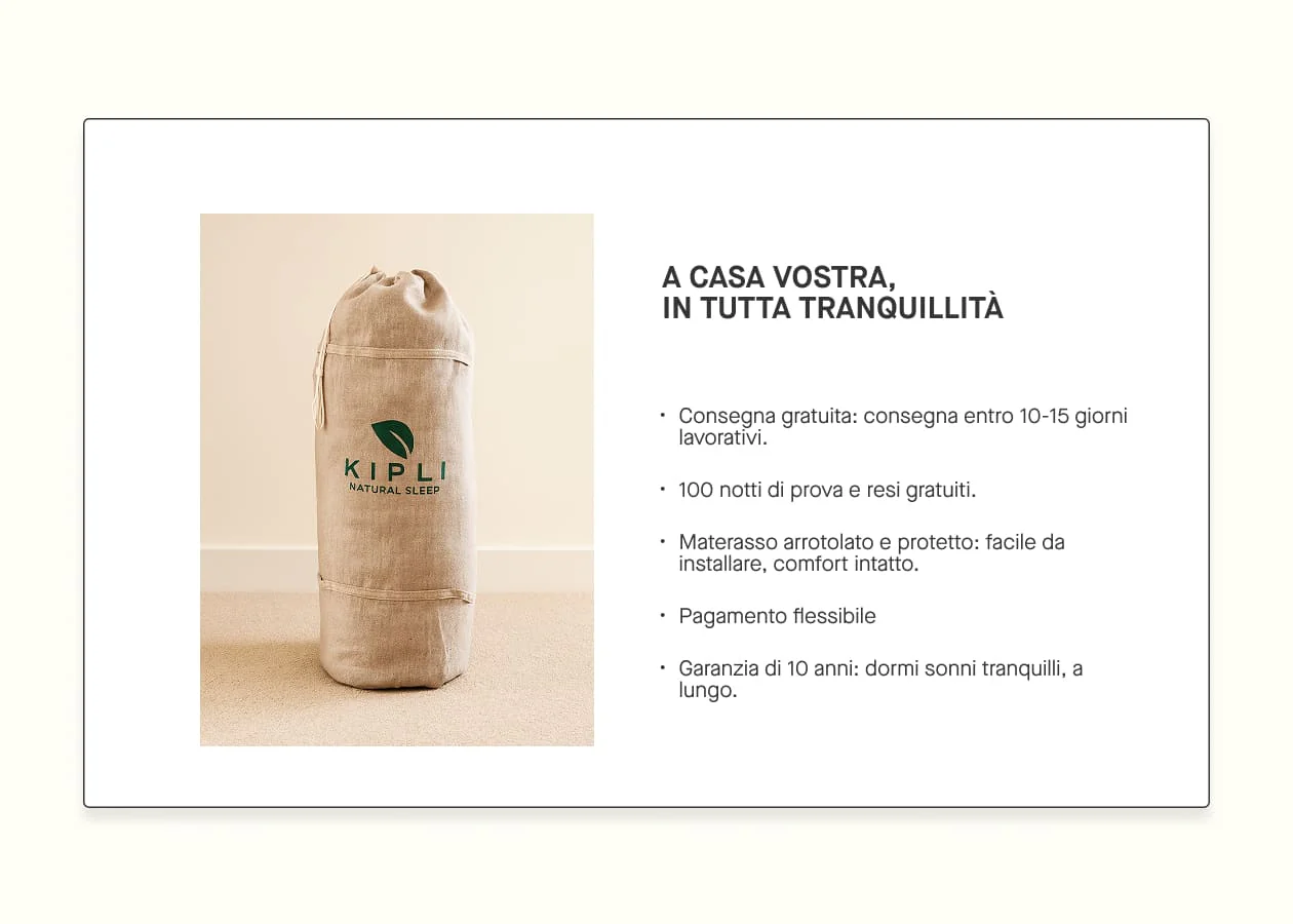 Materasso Kipli Ultime