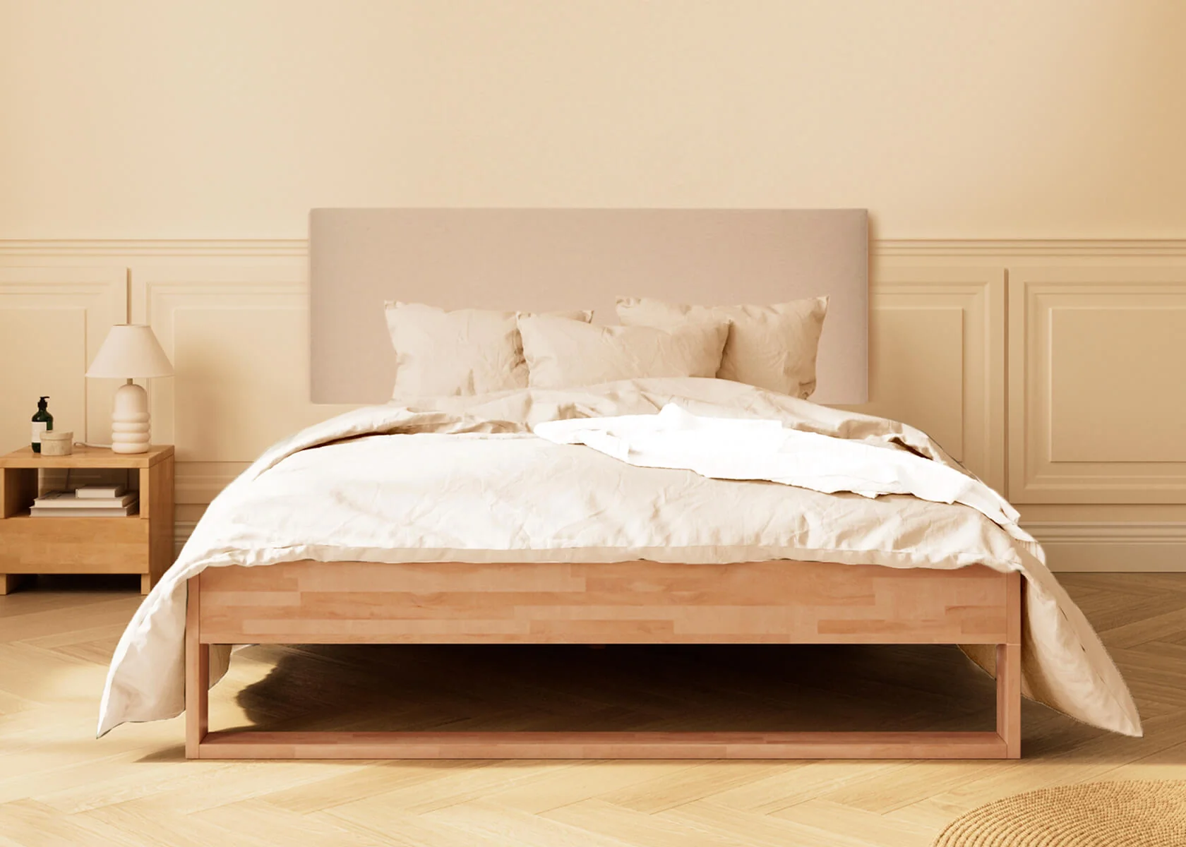 Letto in legno massiccio AVA