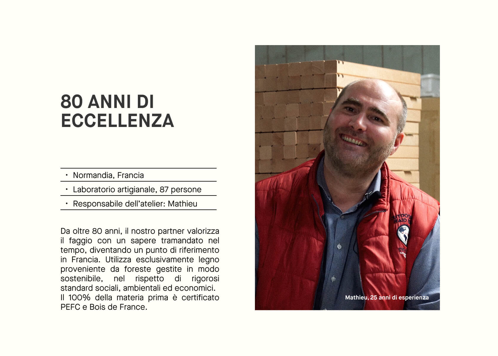 Letto in legno massiccio AVA