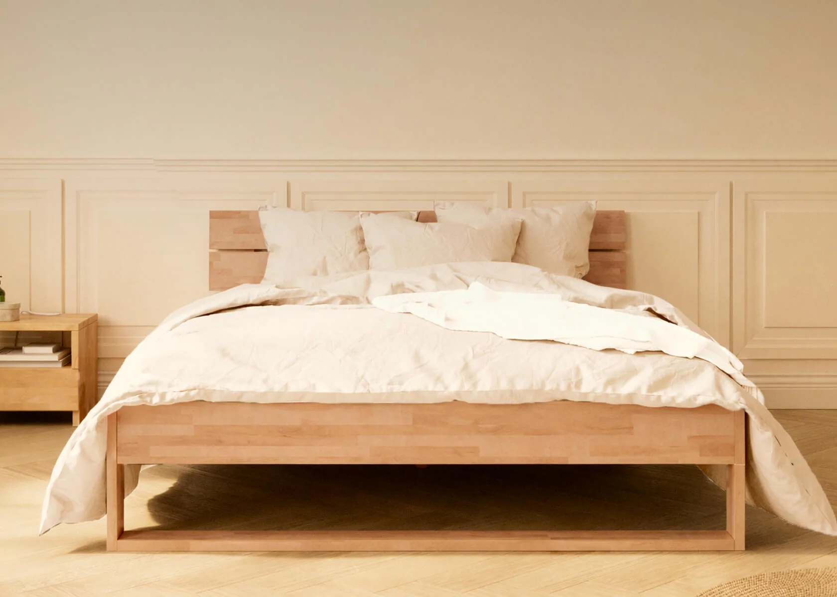 Letto in legno massiccio AVA
