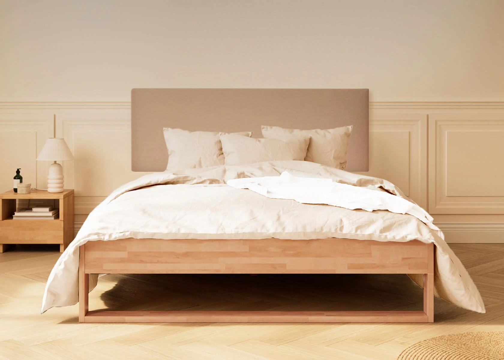 Letto in legno massiccio AVA