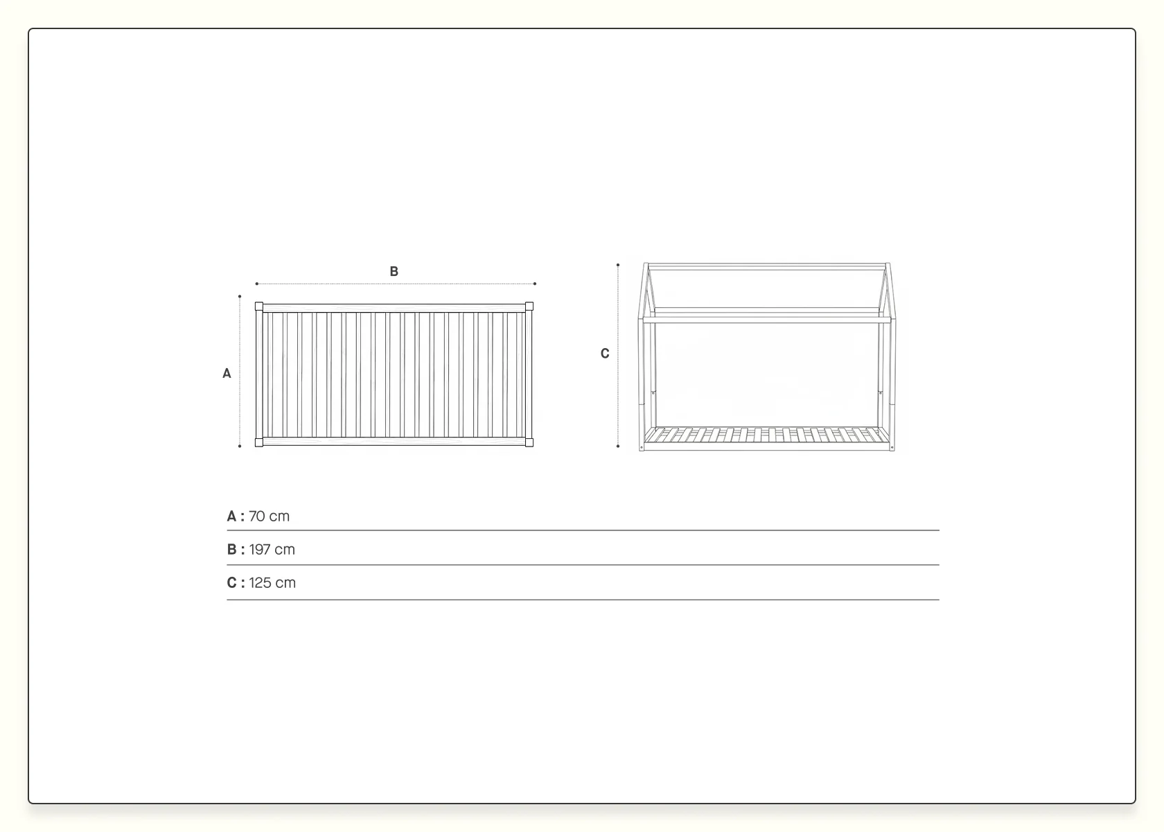 Letto Montessori JAVA