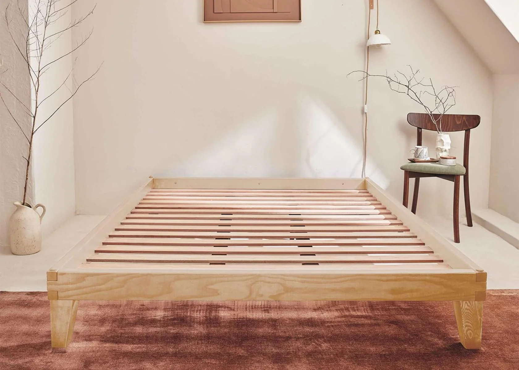 Letto legno massiccio LUCA