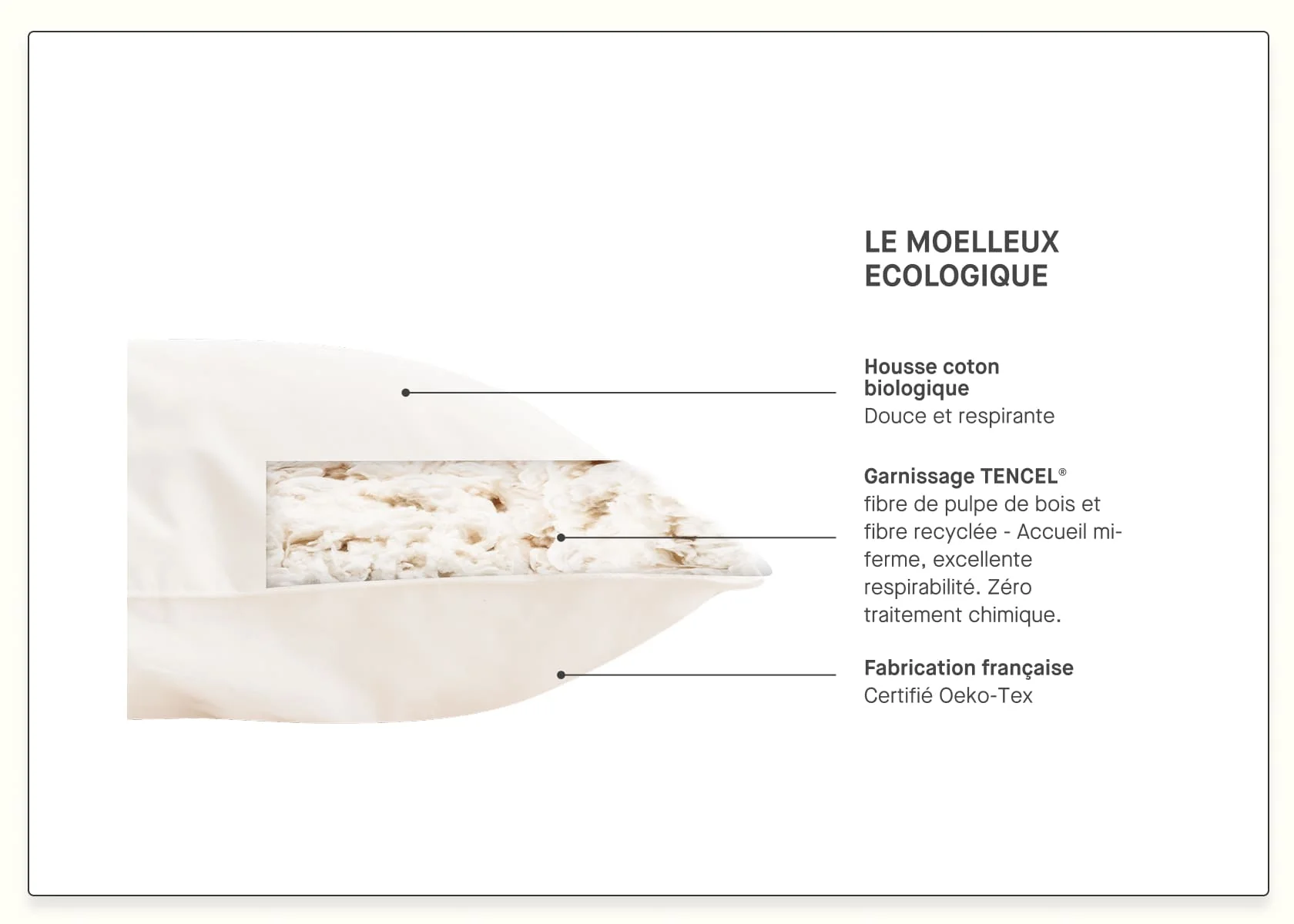 Cuscino ecologico