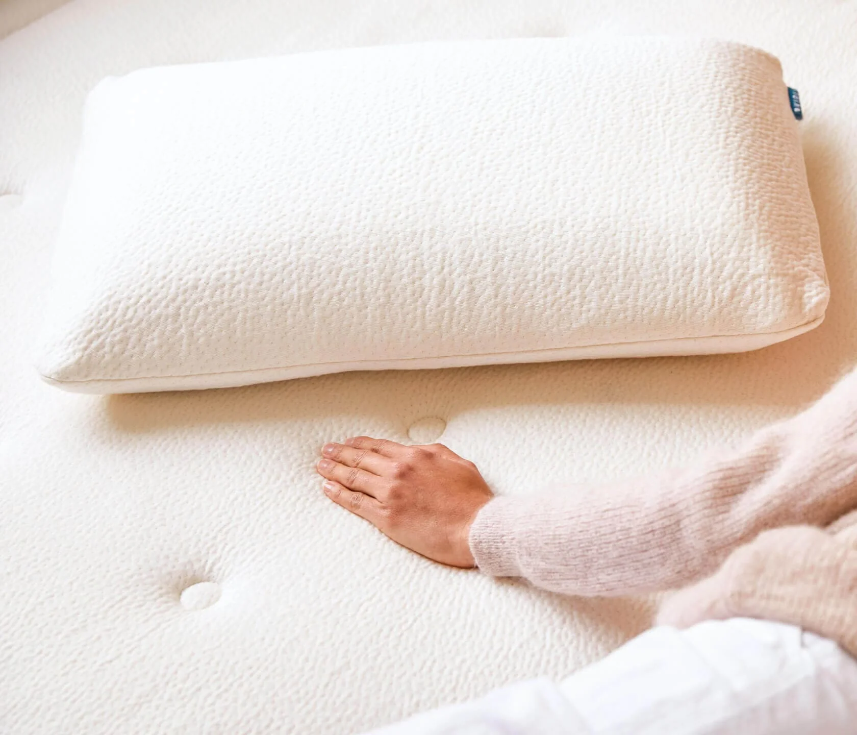 Cuscino lattice naturale