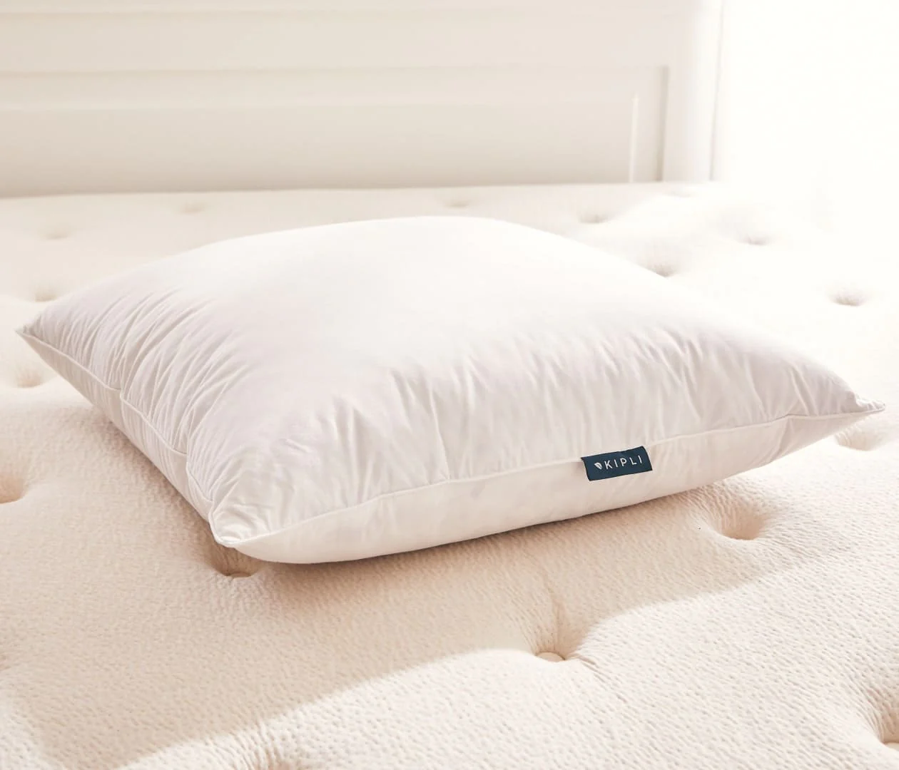 Cuscino in piuma e piumino