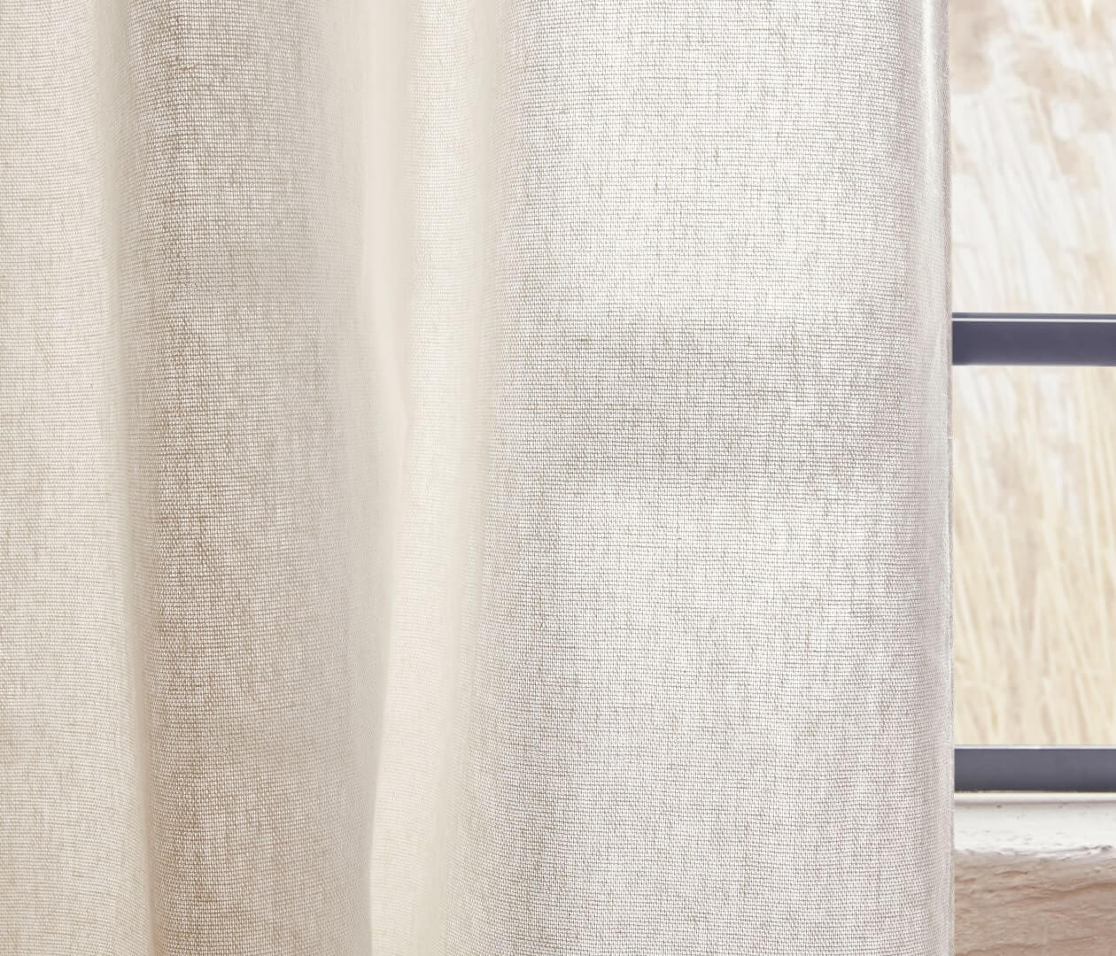 Tenda in lino naturale ALYA