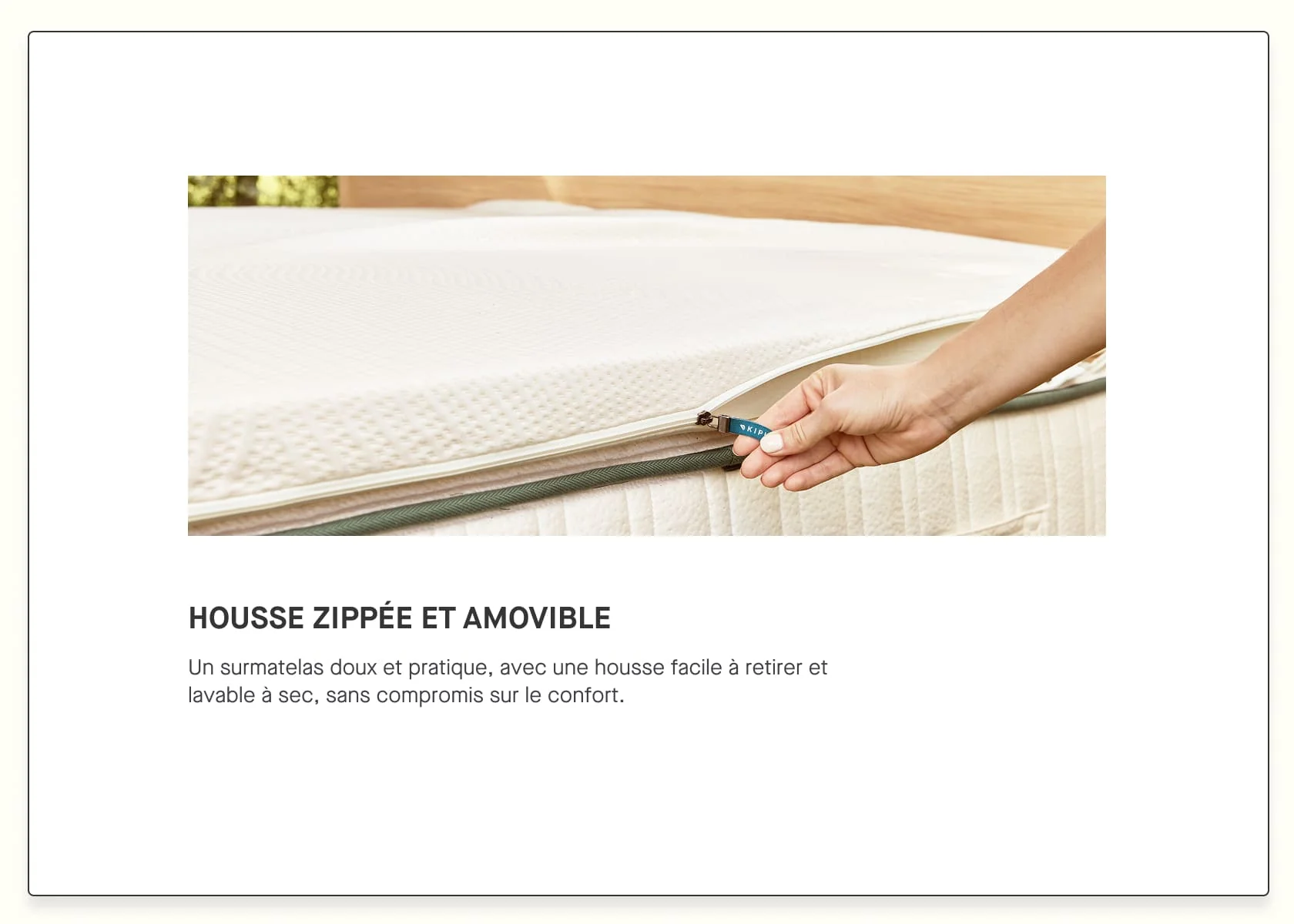 Topper in lattice naturale