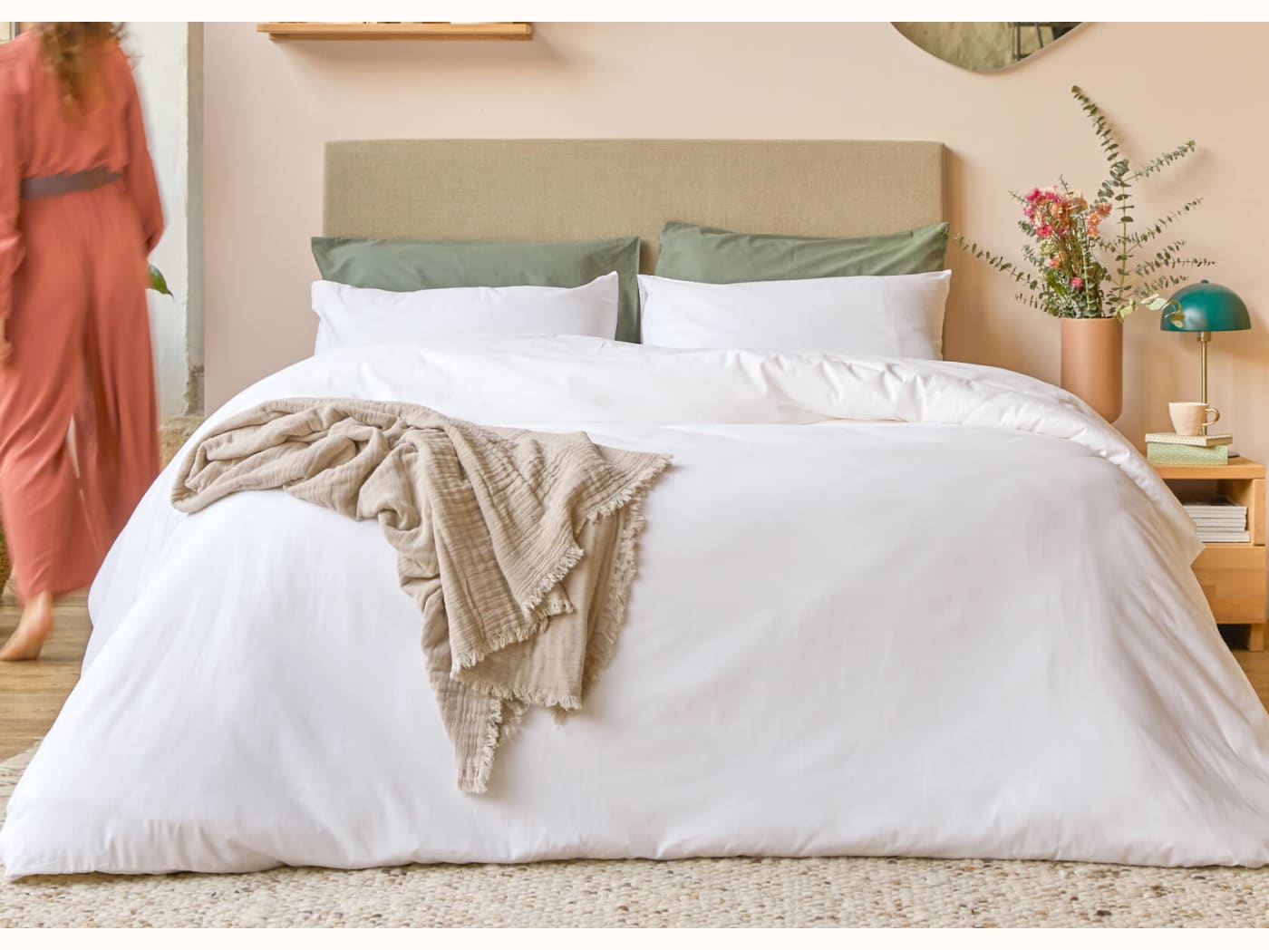 Federa in cotone bio per cuscino