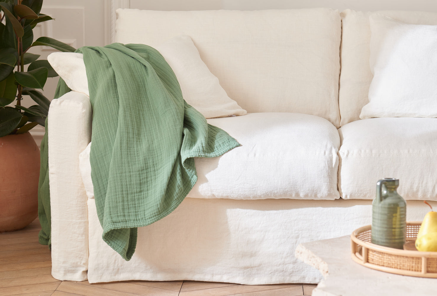 Plaid in cotone biologico TIO